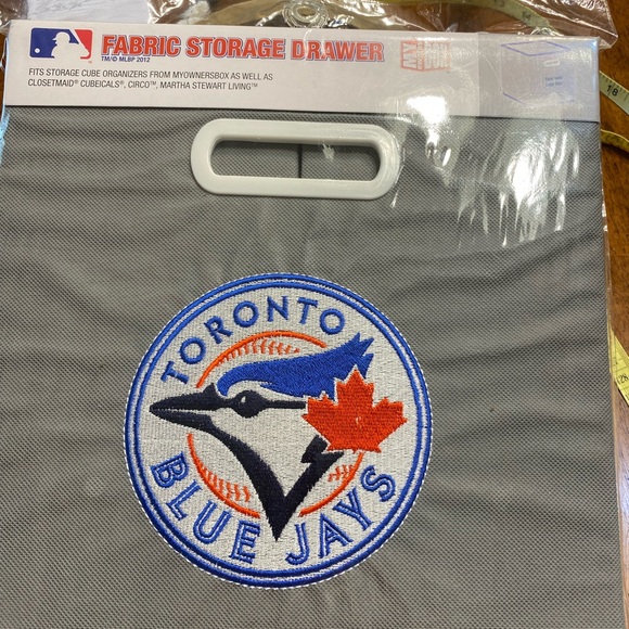 My owners box Toronto Blue Jays, collapsible cube storage box. New in package. - Picture 2 of 8